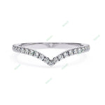 Load image into Gallery viewer, Curved Wedding Band WECU1005
