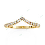 Load image into Gallery viewer, Chevron Wedding Band WECU1005