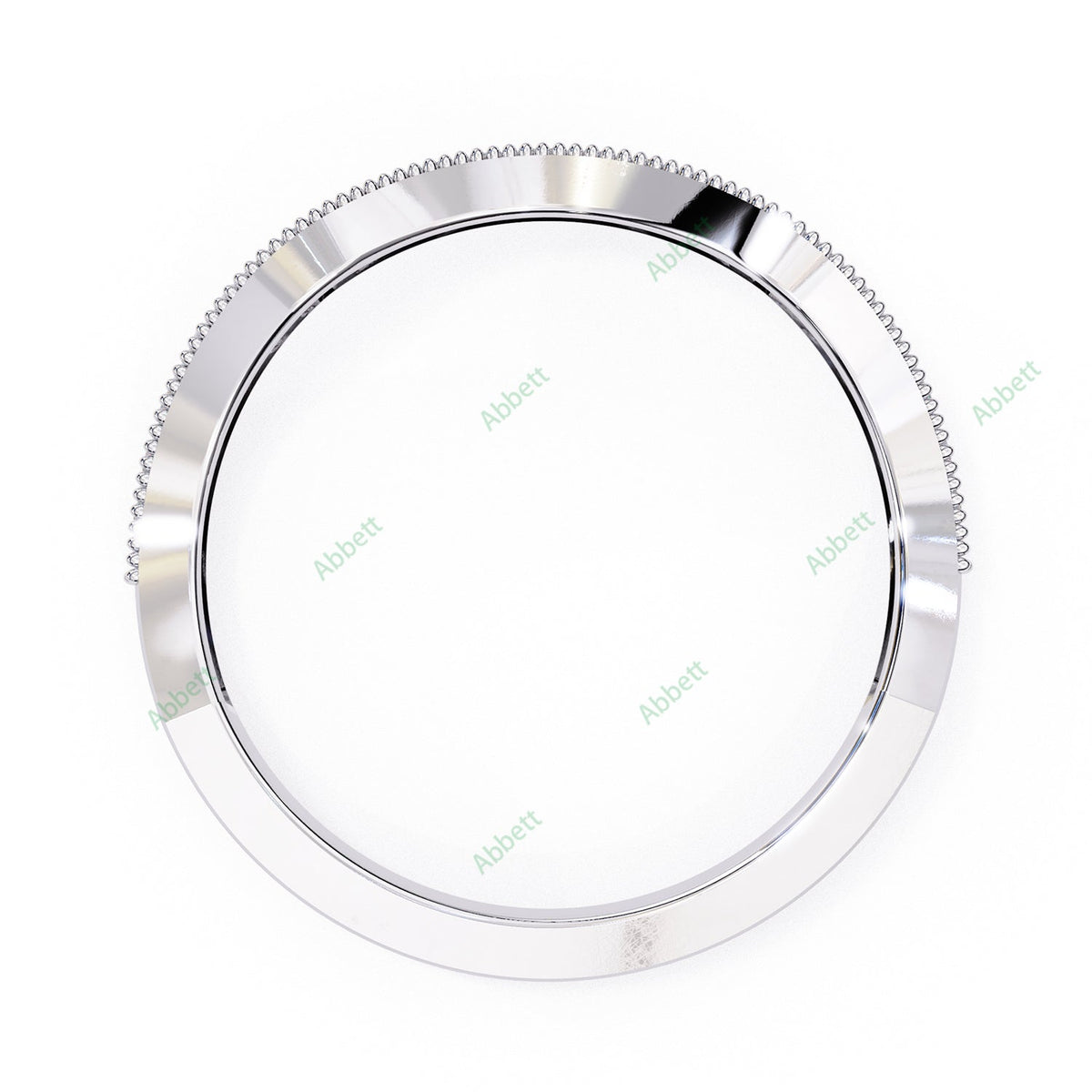 Curved Wedding Band WECU1046