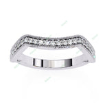 Load image into Gallery viewer, Curved Wedding Band WECU1046
