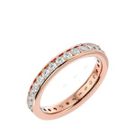 Load image into Gallery viewer, Eternity Wedding Band WEET027
