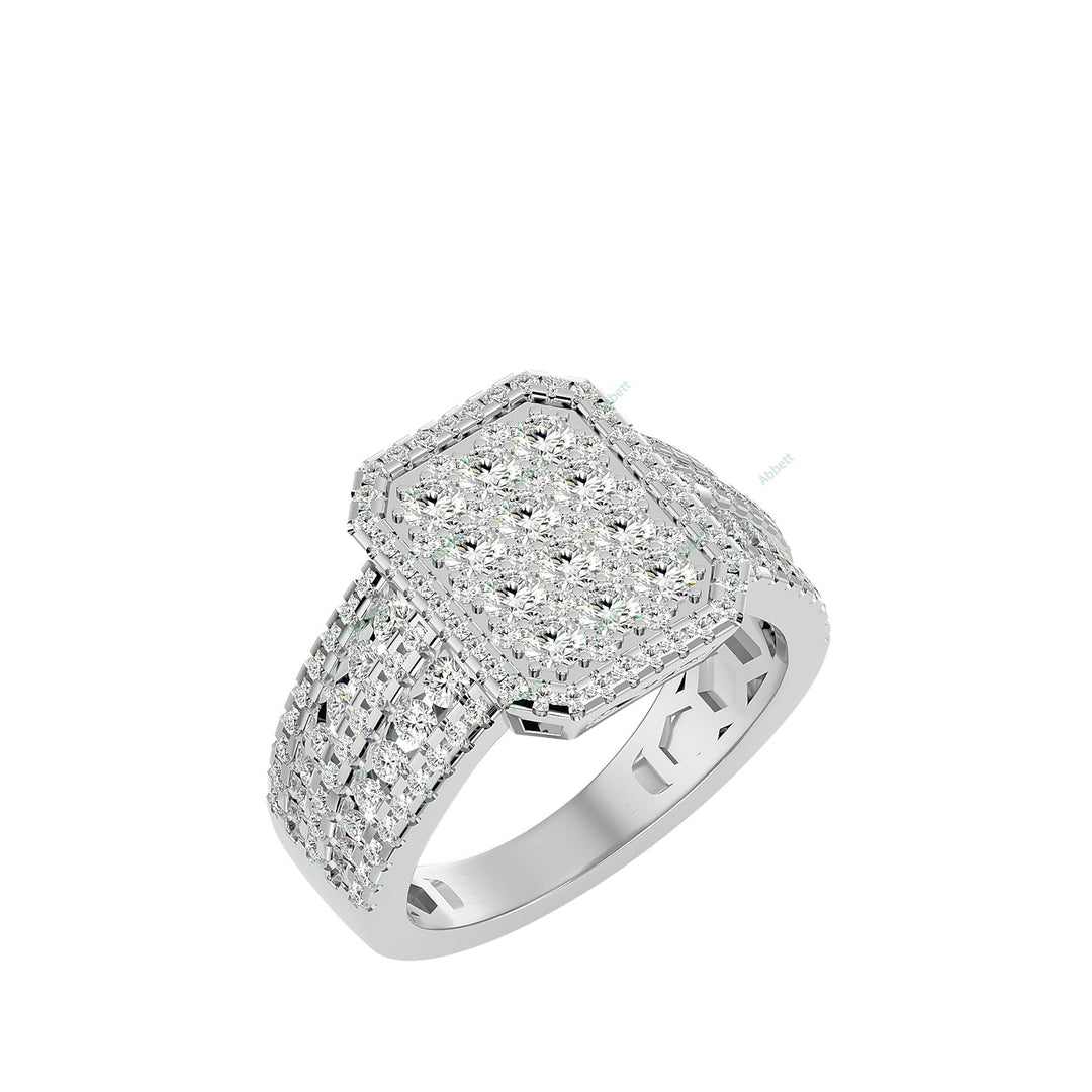 Modern Wedding Band WEFA037