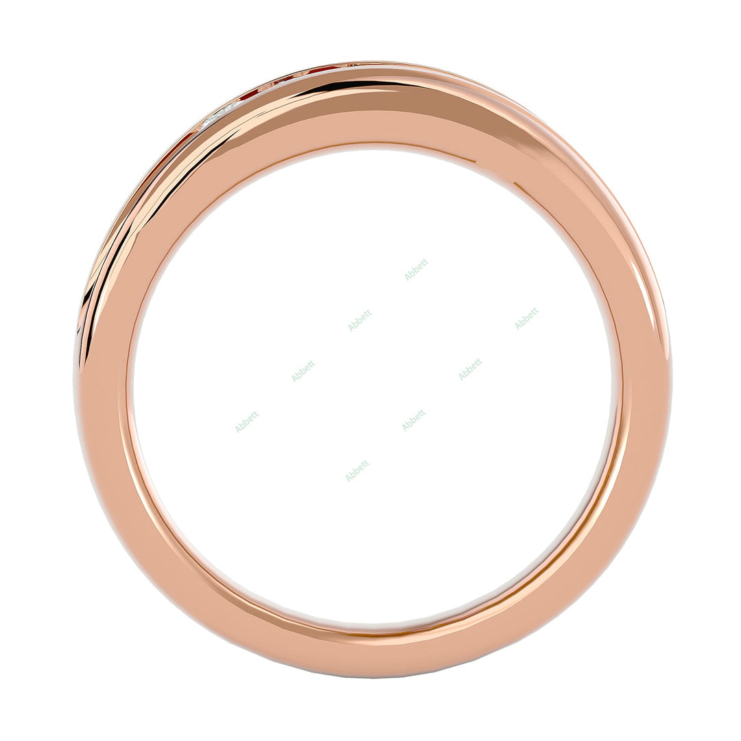 Emerald lab grown hot pink sapphire