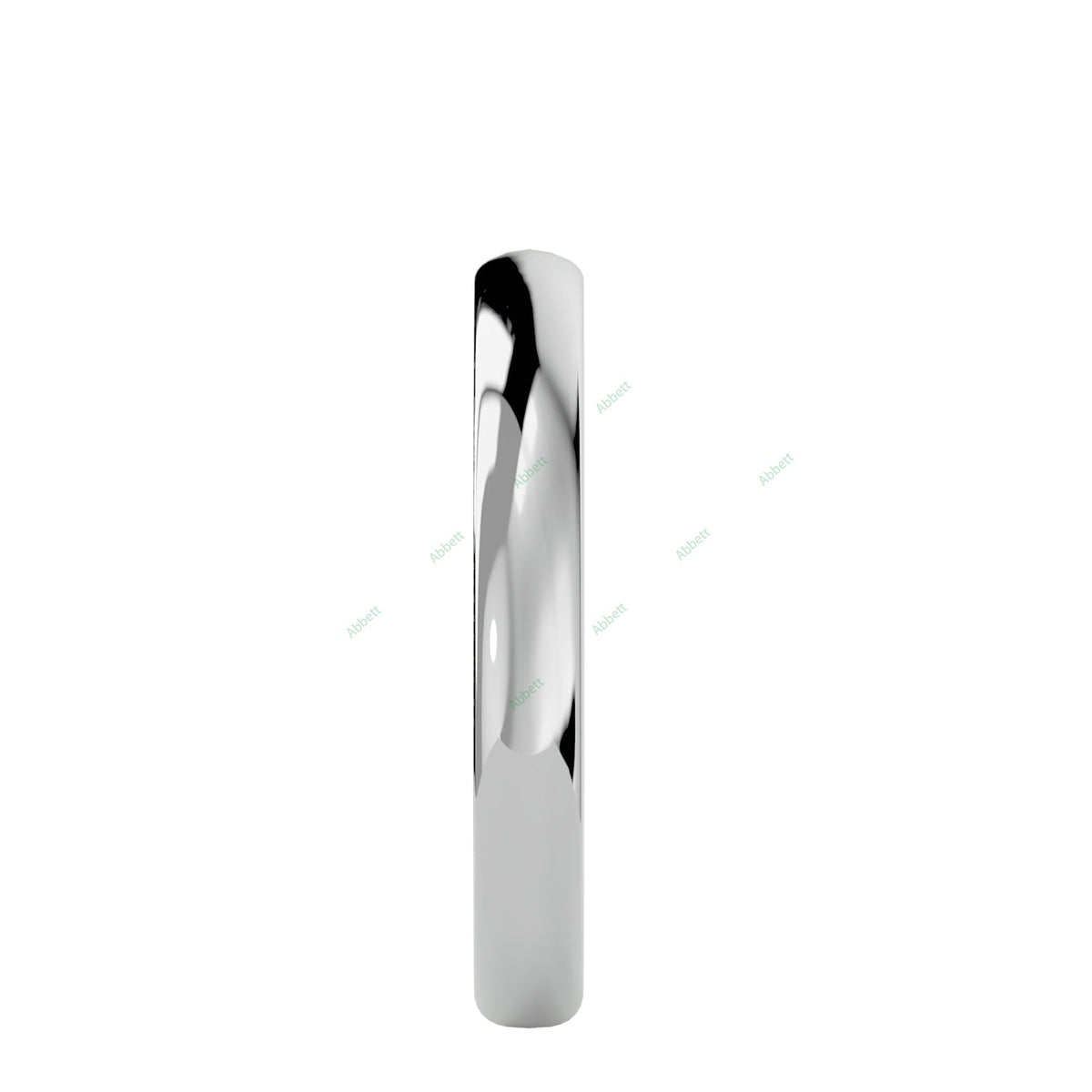Plain metal Wedding Band WEST014