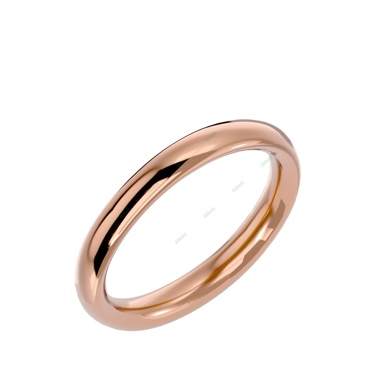 Plain metal Wedding Band WEST014