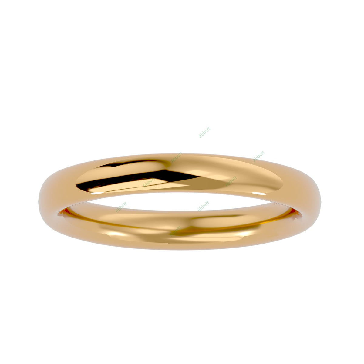 Plain metal Wedding Band WEST014