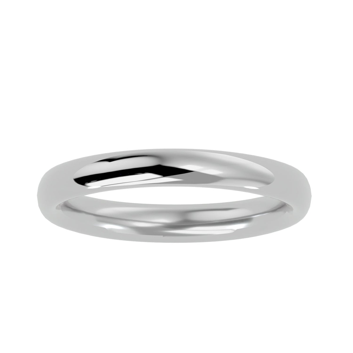 Plain metal Wedding Band WEST014