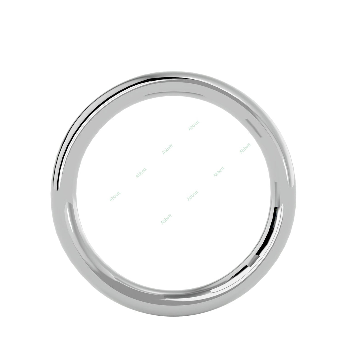 Plain metal Wedding Band WEST014