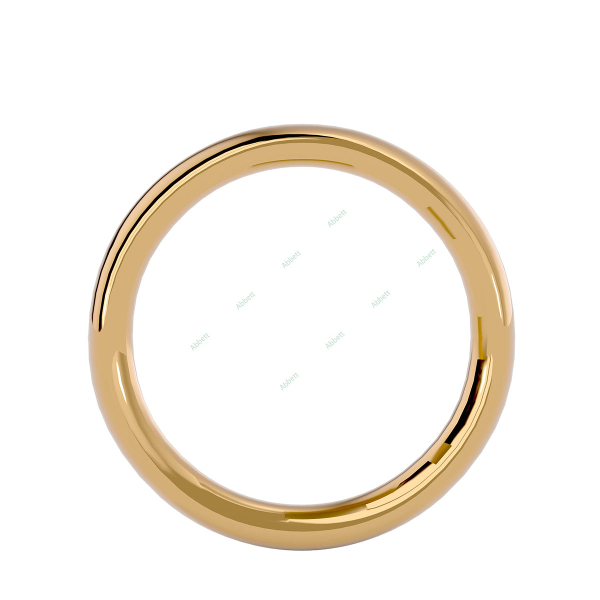 Plain metal Wedding Band WEST014