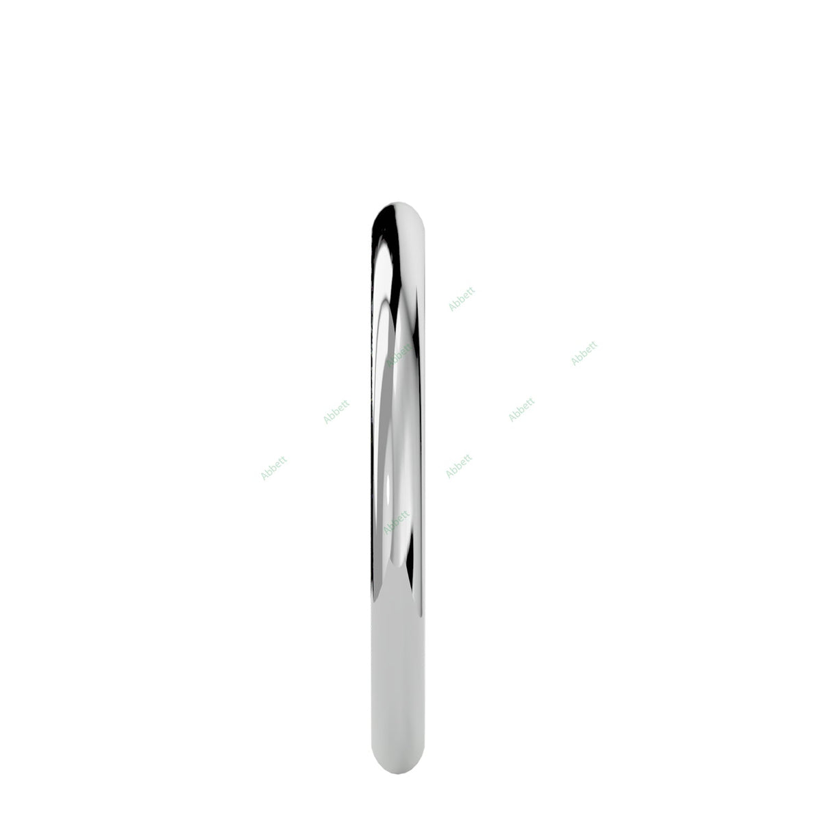 Plain metal Wedding Band WEST017
