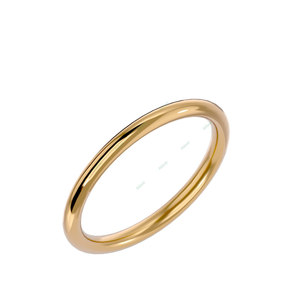 Plain metal Wedding Band WEST017