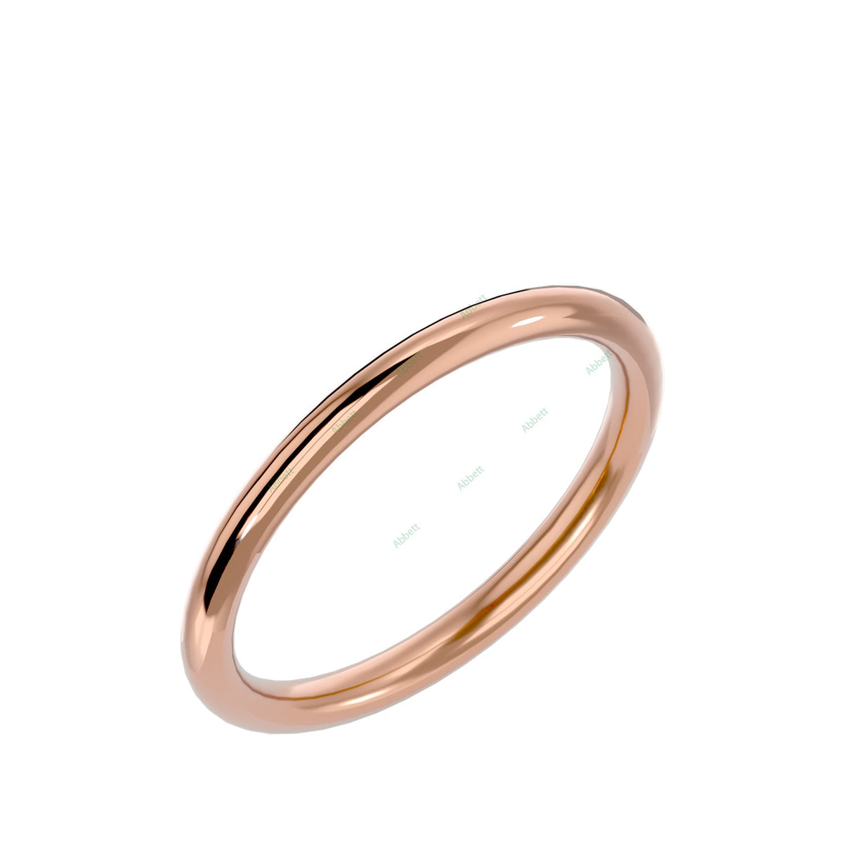 Plain metal Wedding Band WEST017