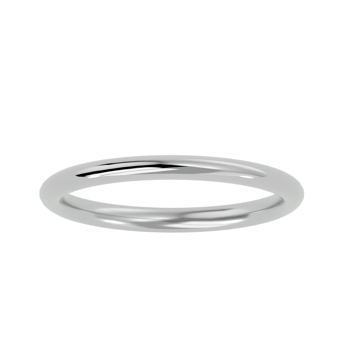 Plain metal Wedding Band WEST017