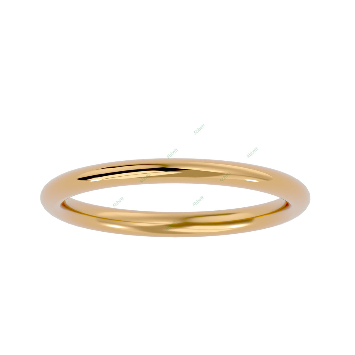 Plain metal Wedding Band WEST017