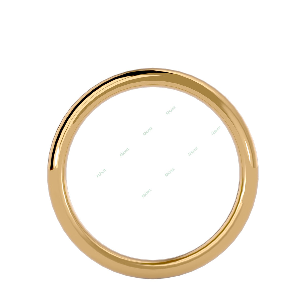 Plain metal Wedding Band WEST017