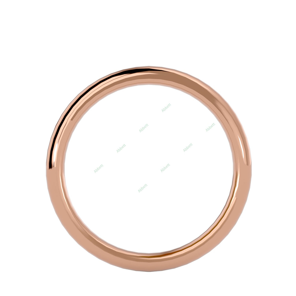 Plain metal Wedding Band WEST017