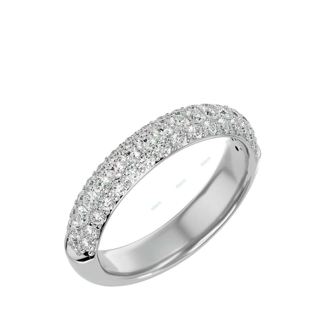 Pave Wedding Band WEST123