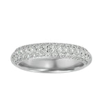 Load image into Gallery viewer, Pave Wedding Band WEST123
