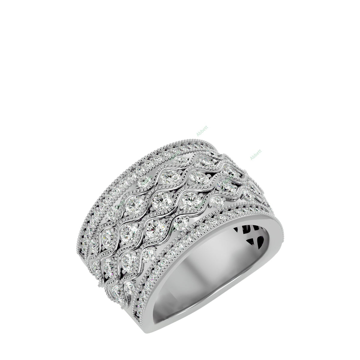 Fashion Wedding Band WEST124