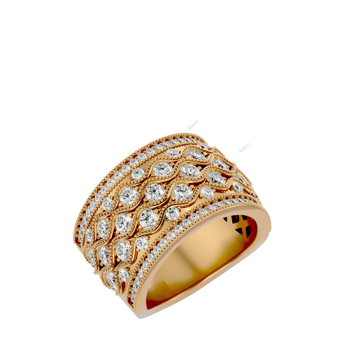 Fashion Wedding Band WEST124