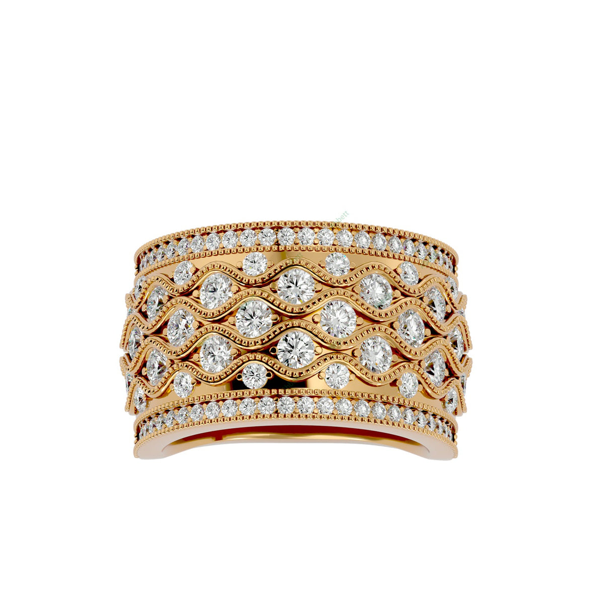 Fashion Wedding Band WEST124