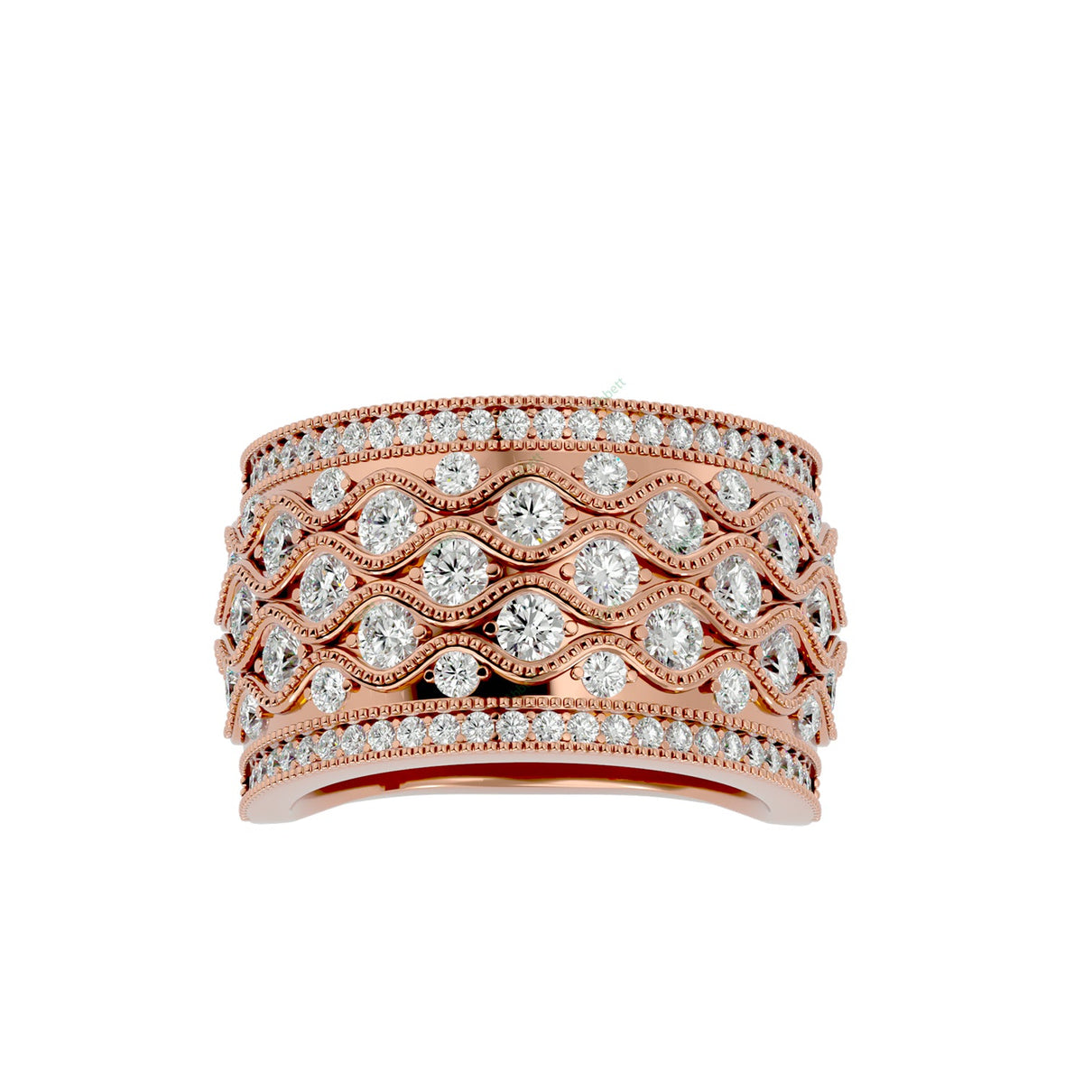 Fashion Wedding Band WEST124