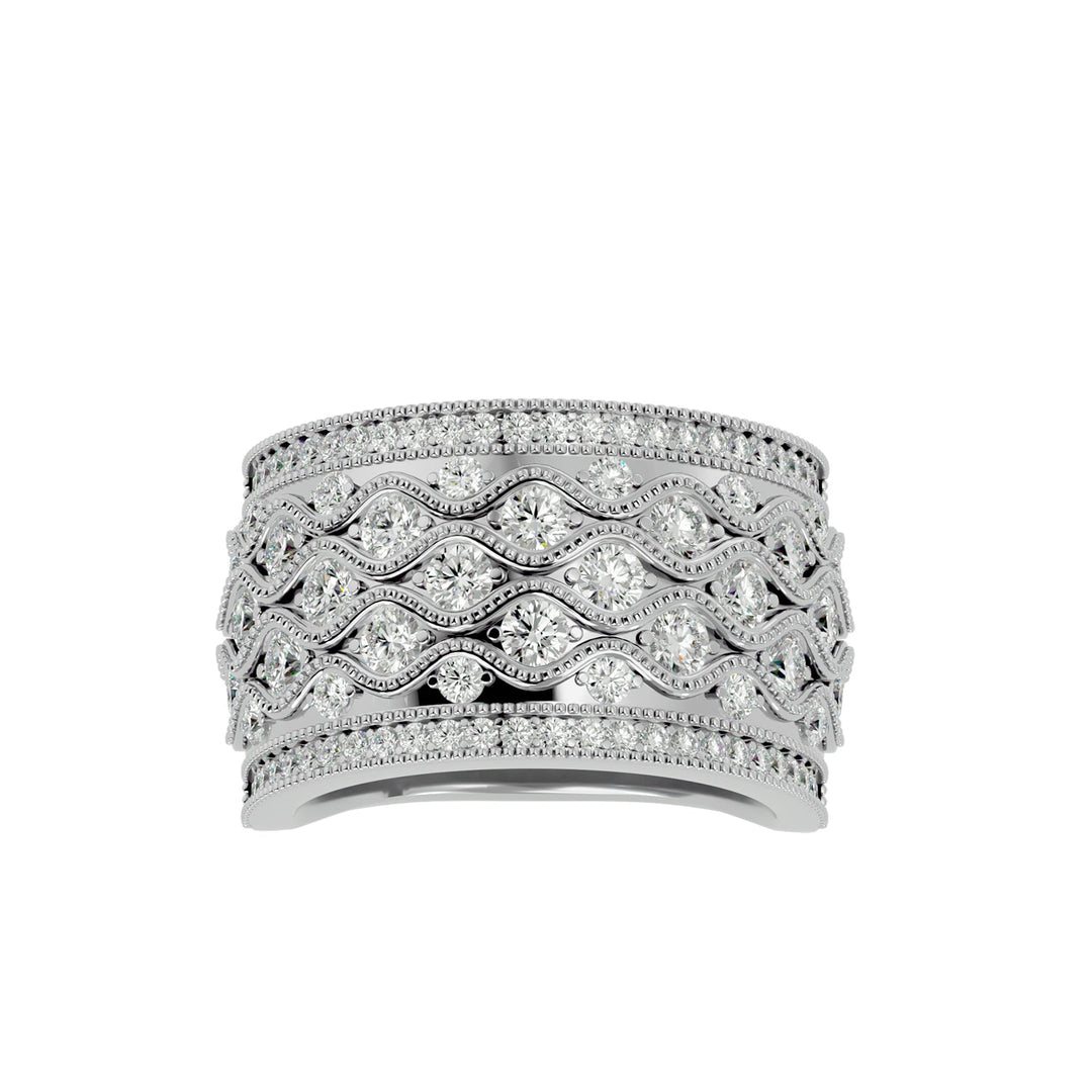 Modern Wedding Band WEST124