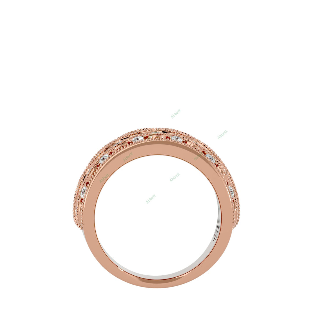Modern Wedding Band WEST124