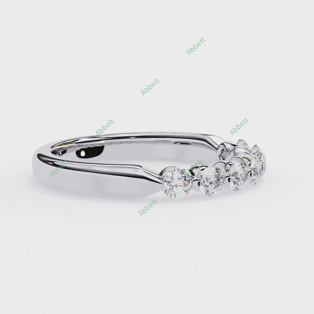 Anniversary Wedding Band WEAN1013