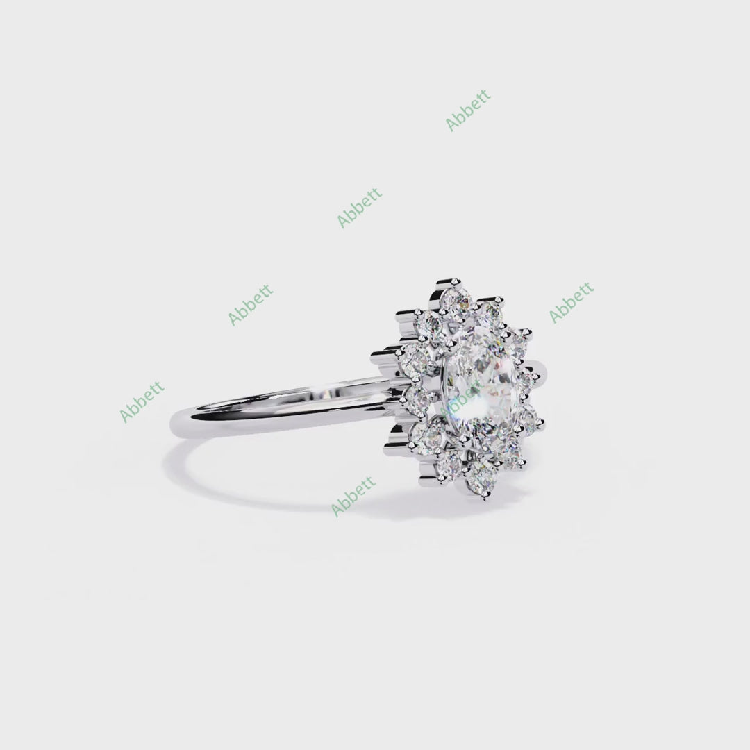 Vintage Engagement Ring ENVI1186