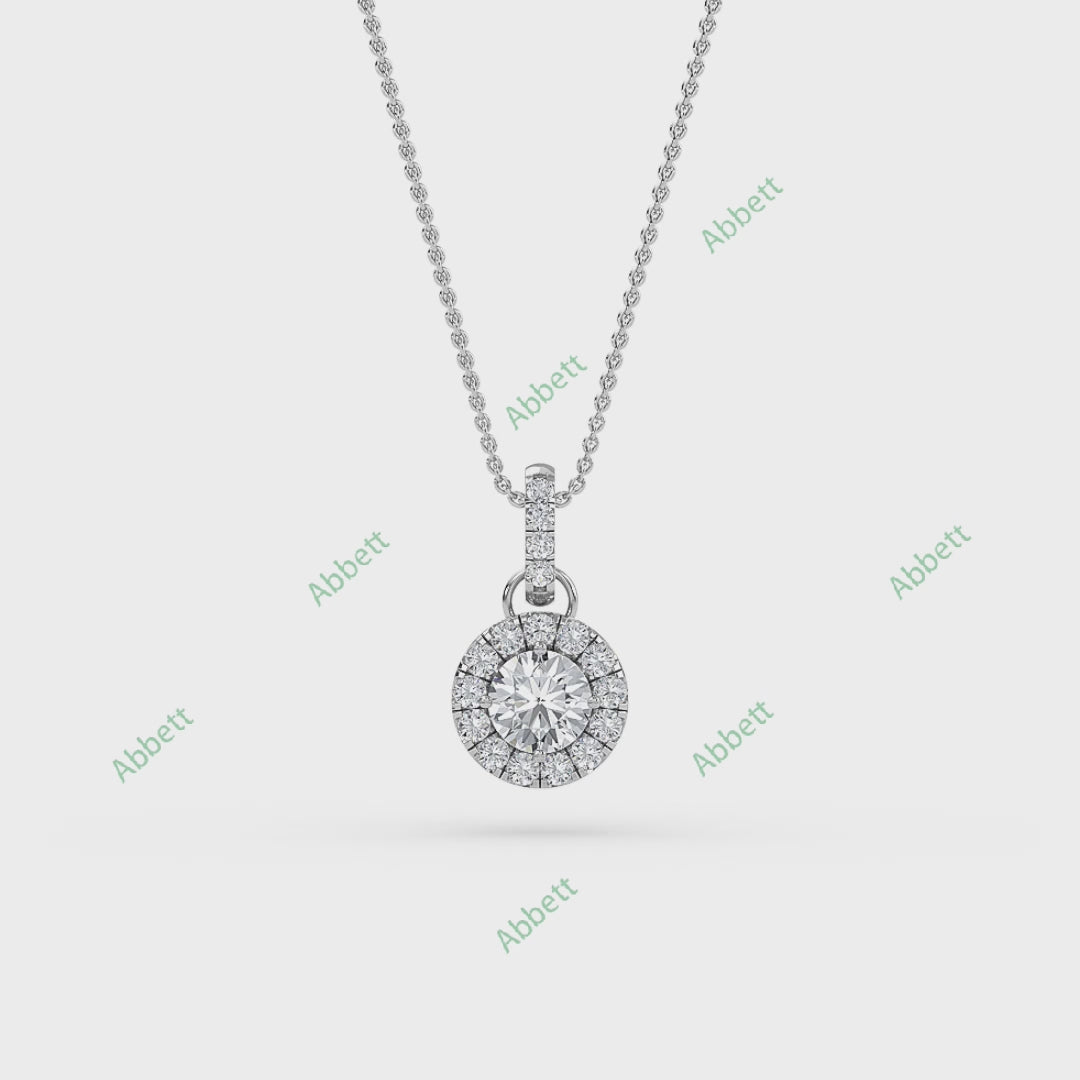Fashion Halo Pendant PEHA013