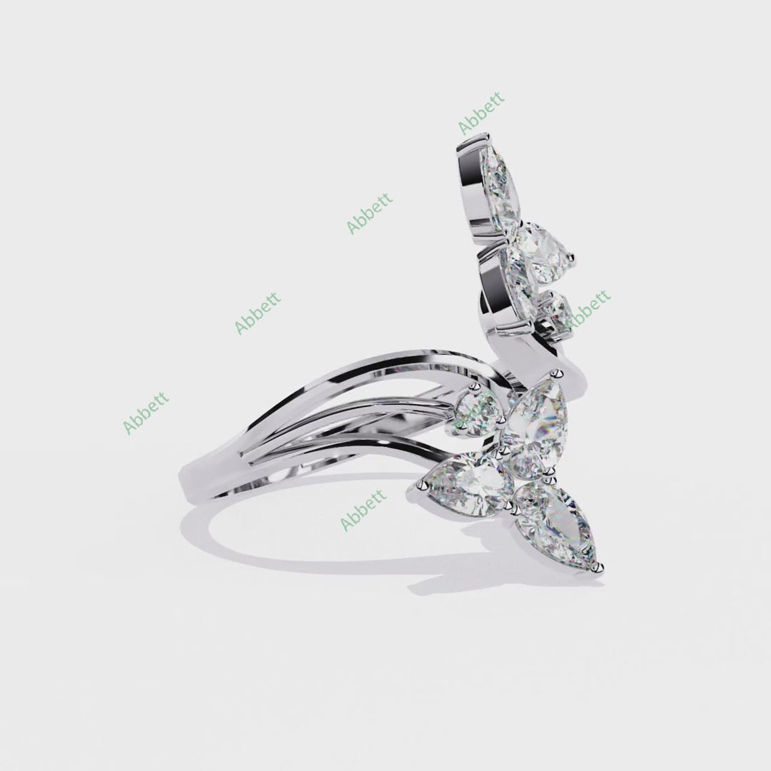 Accented Engagement Ring ENAC1177