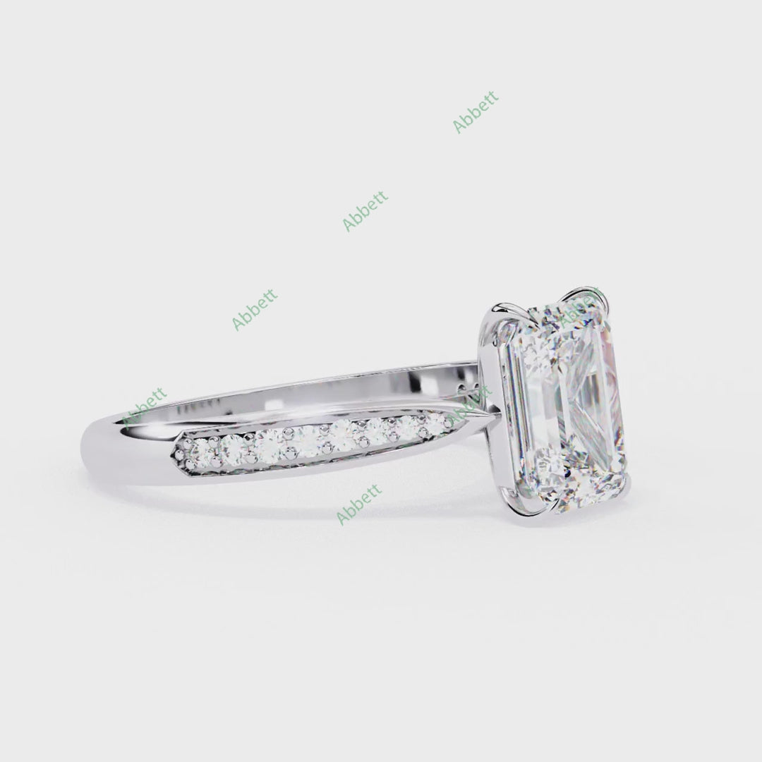 Hidden Halo Engagement Ring ENHI1556