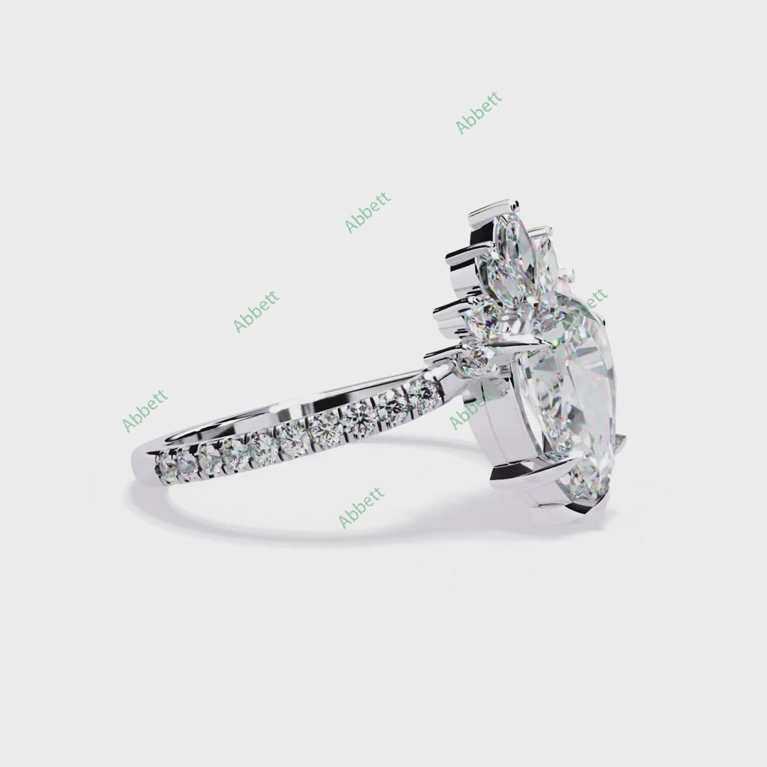 Accented Engagement Ring ENAC1120