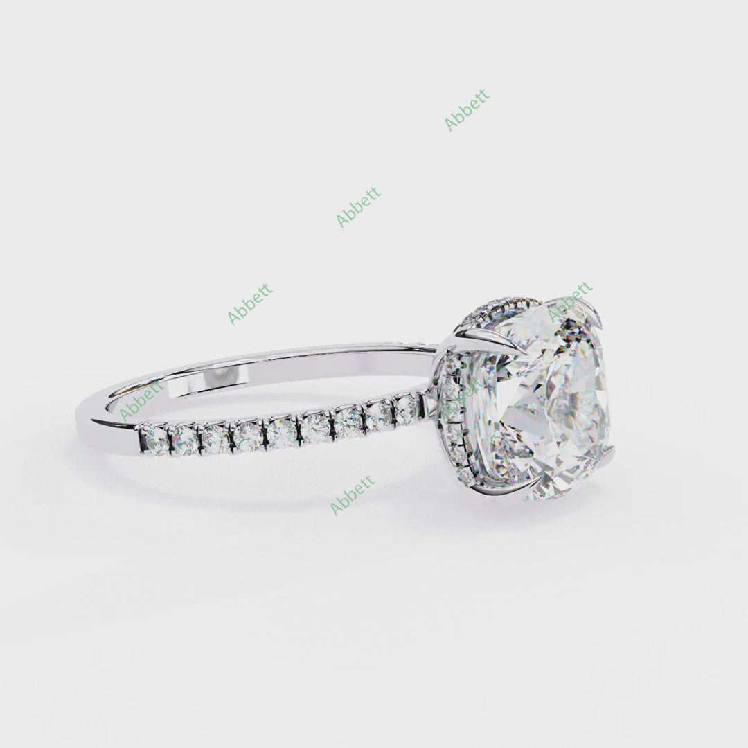 Hidden Halo Engagement Ring ENHI1568