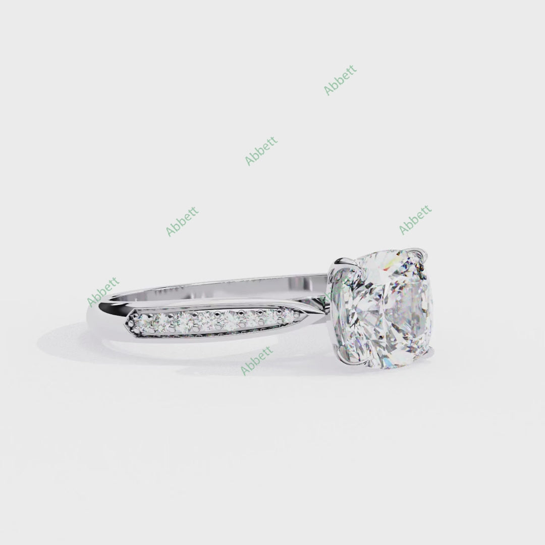 Hidden Halo Engagement Ring ENHI1560