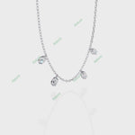 Load and play video in Gallery viewer, Oval Station Necklace NEST1281
