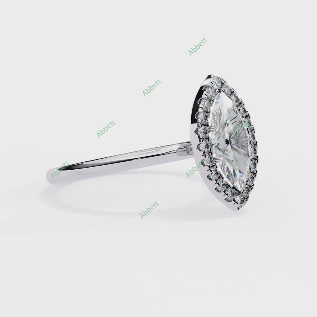 Halo Engagement Ring ENHA1589