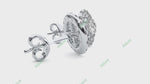 Load and play video in Gallery viewer, Double Halo Stud Earring STDO008
