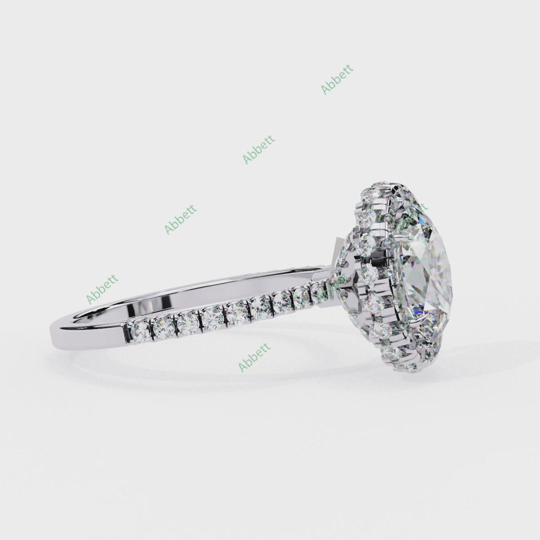 Hidden Halo Engagement Ring ENHI1489