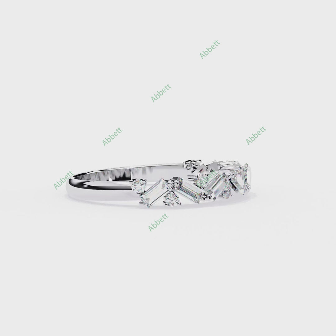 Fancy Wedding Band WEAN1041