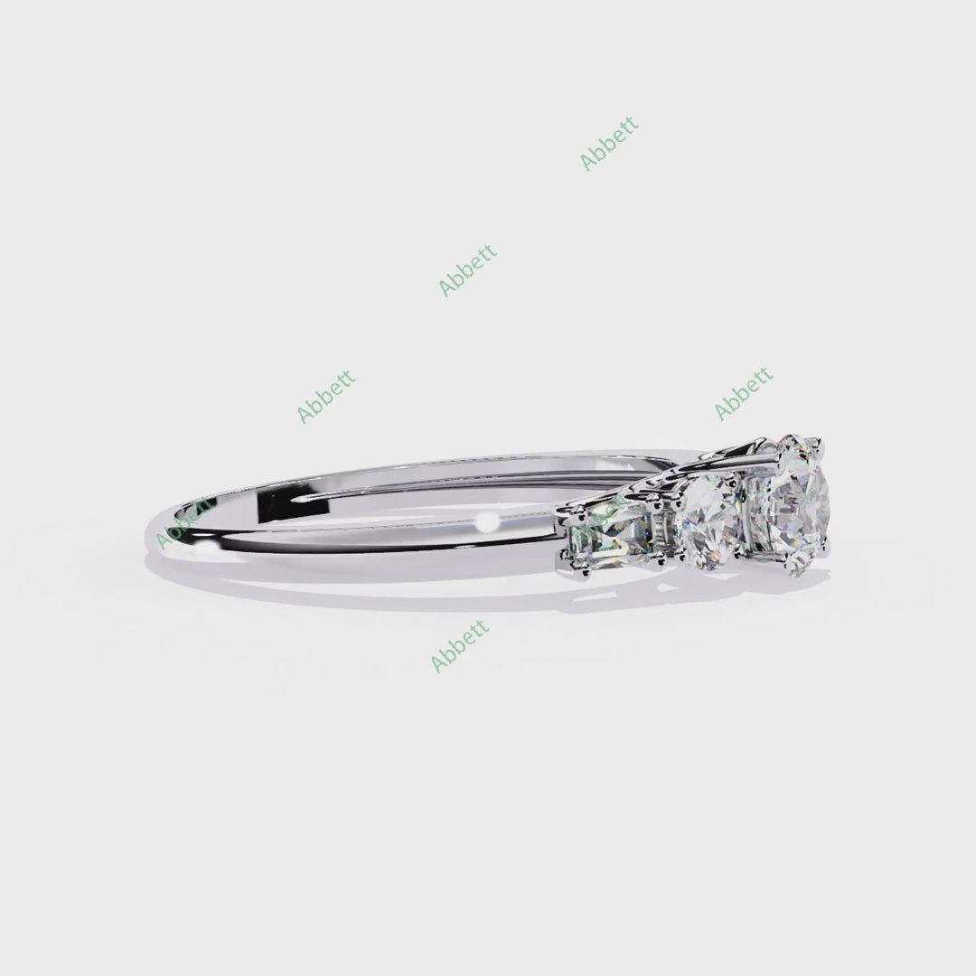 Accented Engagement Ring ENAC1204