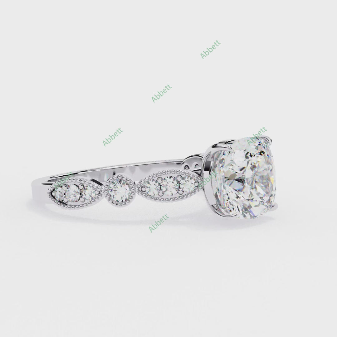 Accented Engagement Ring ENAC1525