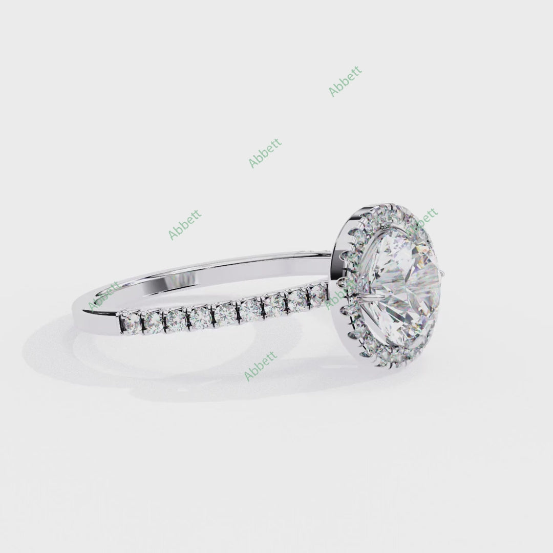 Halo Engagement Ring ENHA1571