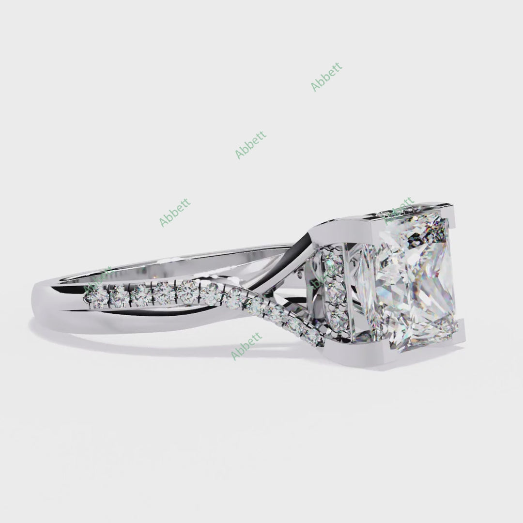 Accented Engagement Ring ENAC1144