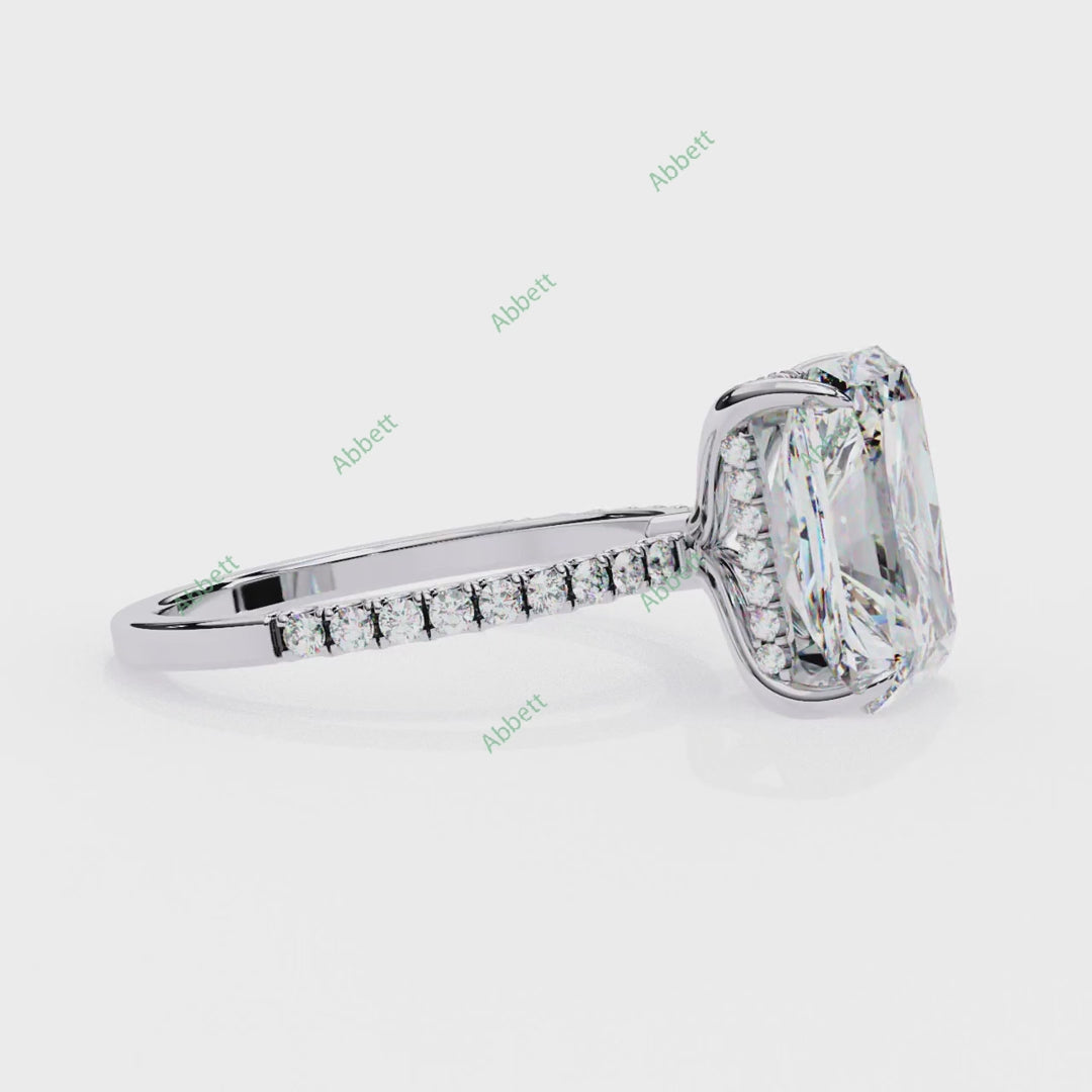 Hidden Halo Engagement Ring ENHI1052