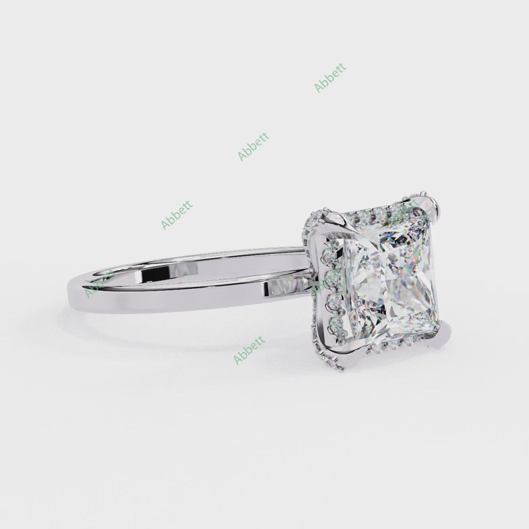 Hidden Halo Engagement Ring ENHI1156