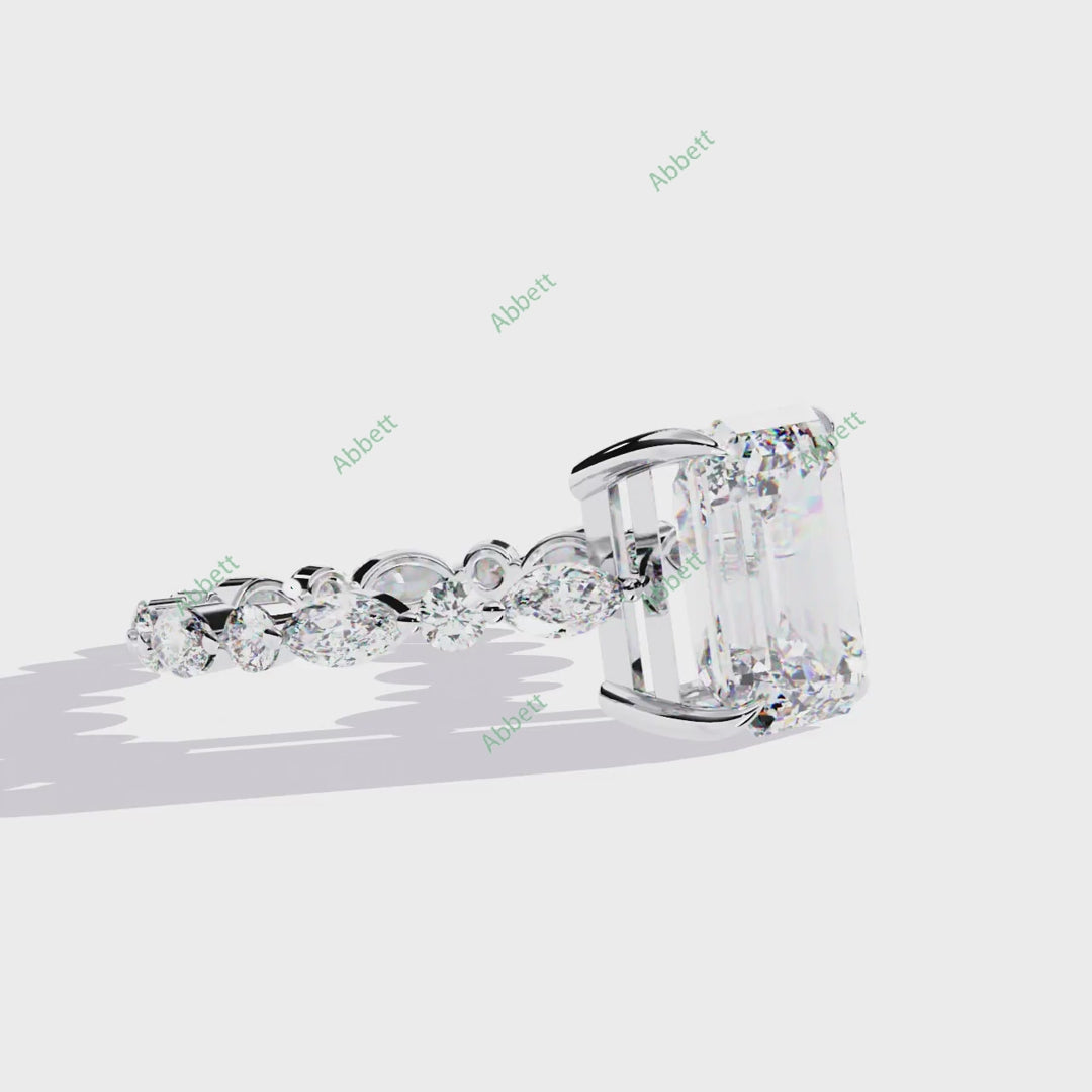 Accented Engagement Ring ENAC1145