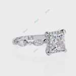 Load and play video in Gallery viewer, Hidden Accent Engagement Ring ENHI1089
