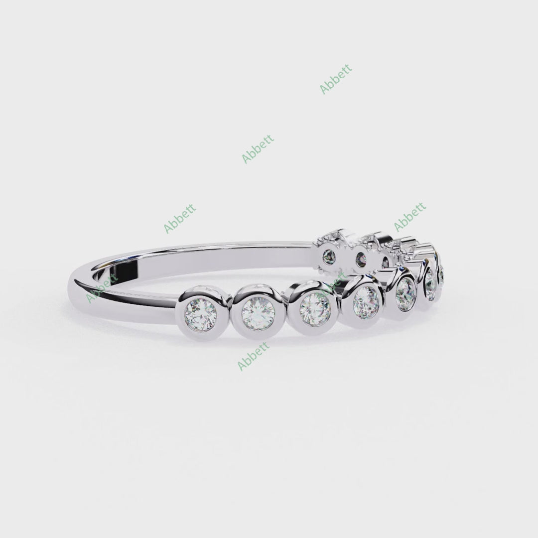 Anniversary Wedding Band WEAN1019